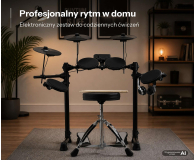 MusicMate Perkusja elektroniczna MM-DRM-100 RhythmRise - 1588188 - zdjęcie 9